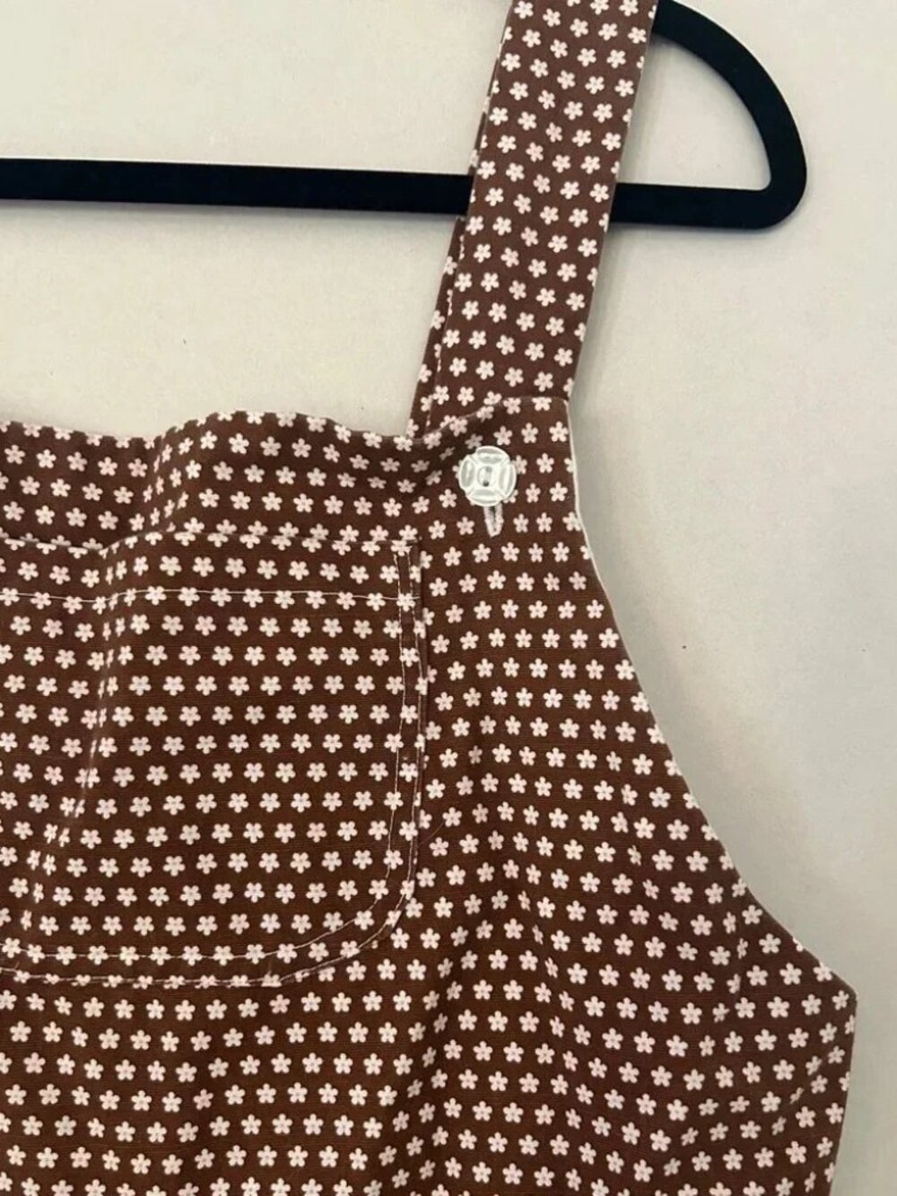 Handmade Daisy jumper dress size L - Picture 2 of 7